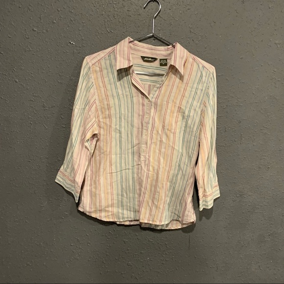 Eddie Bauer Tops - Women’s Eddie Bauer Button Down Shirt